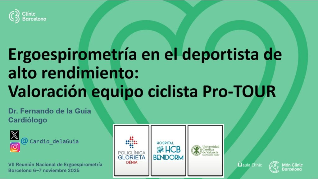 Ergoespirometría (CPET) en deportistas de alto rendimiento