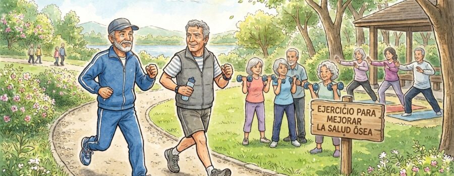 EJERCICIOS PARA MEJORAR LA SALUD ÓSEA